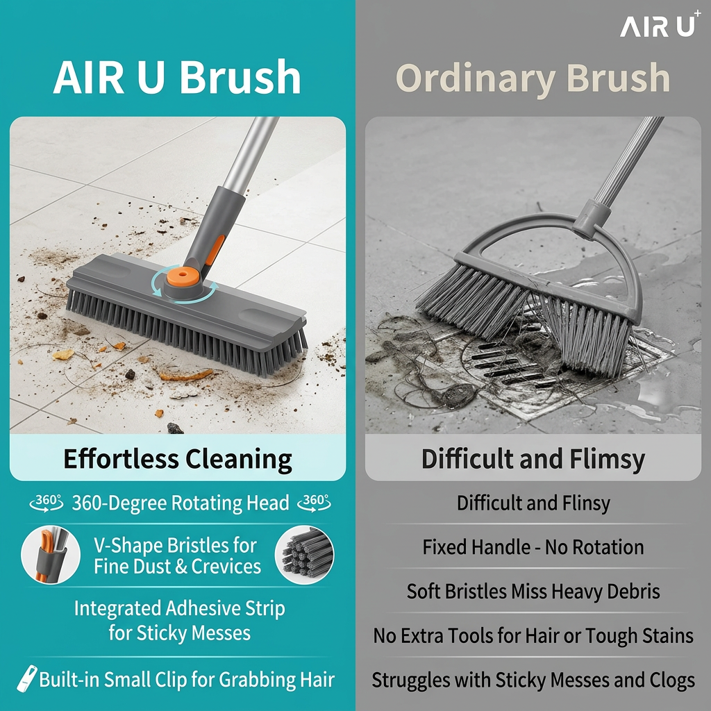 Before and after comparison